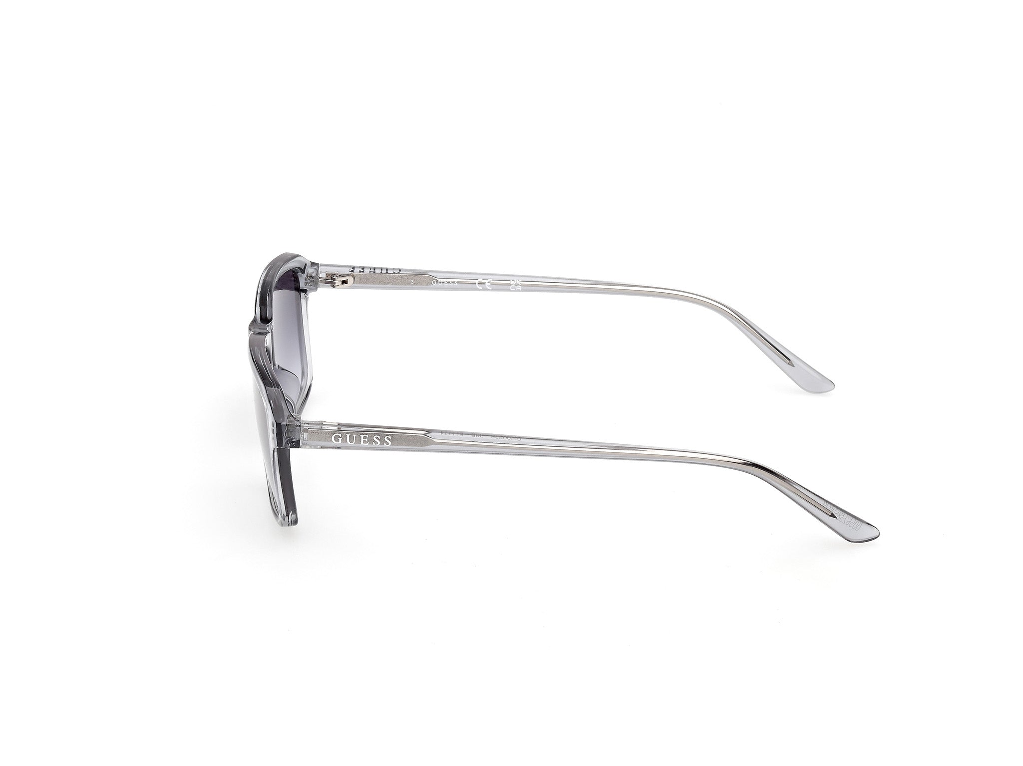 Guess Unisex Guess GU00236 20B Gafas de sol Inyectado Gris Fumar Cuadrada Norma