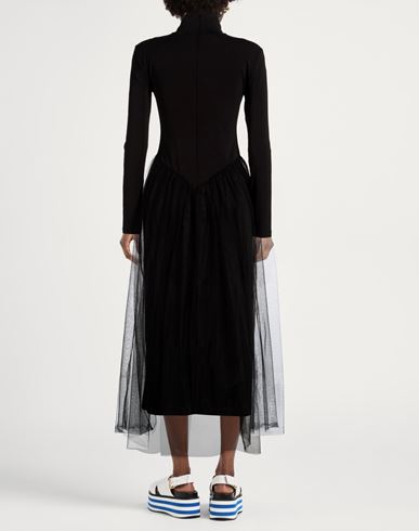 Woman Maxi dress Black Size 4 Acetate, Polyamide, Elastane