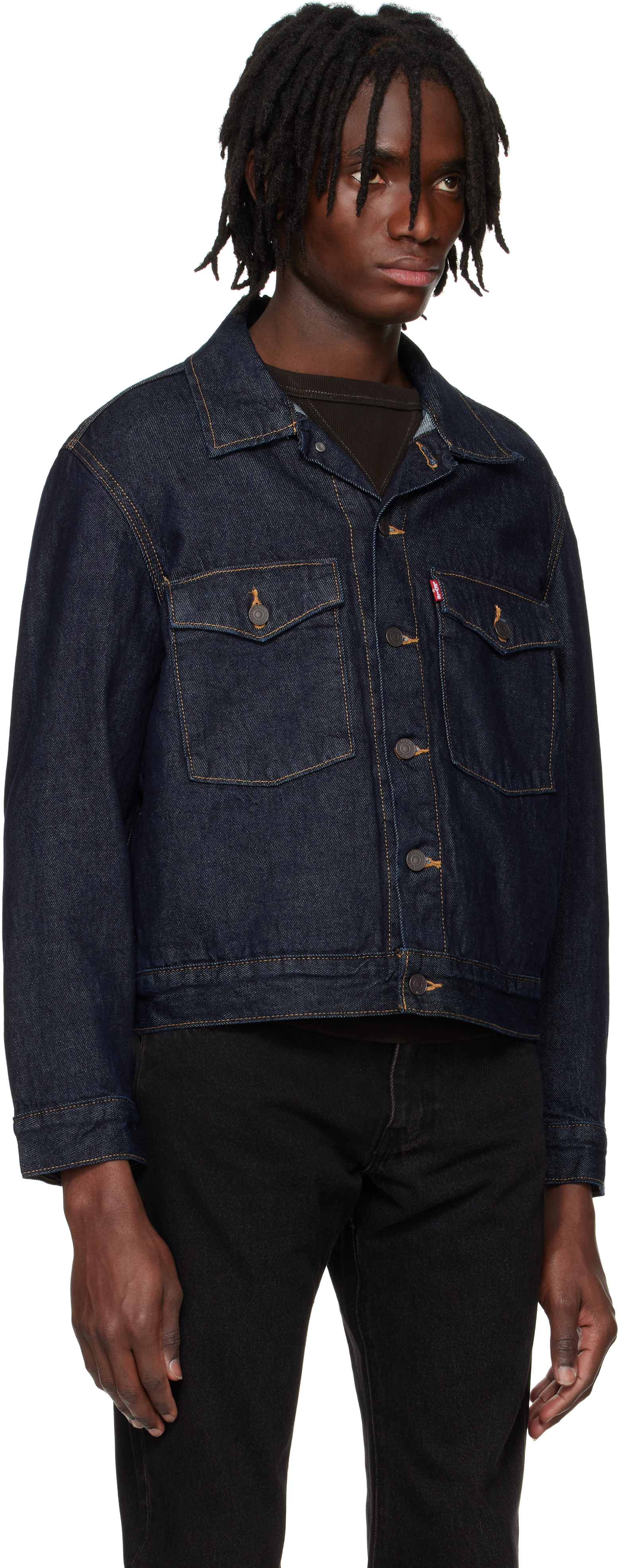 Levi's Navy Embarcadero Station Denim Jacket