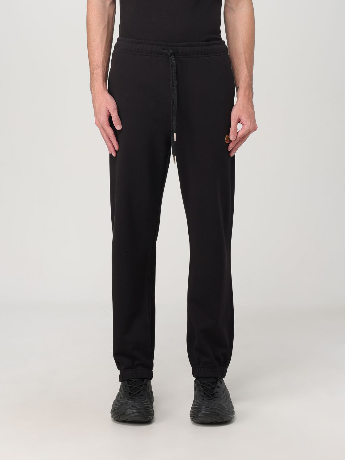 Logo-plaque track pants - Blue