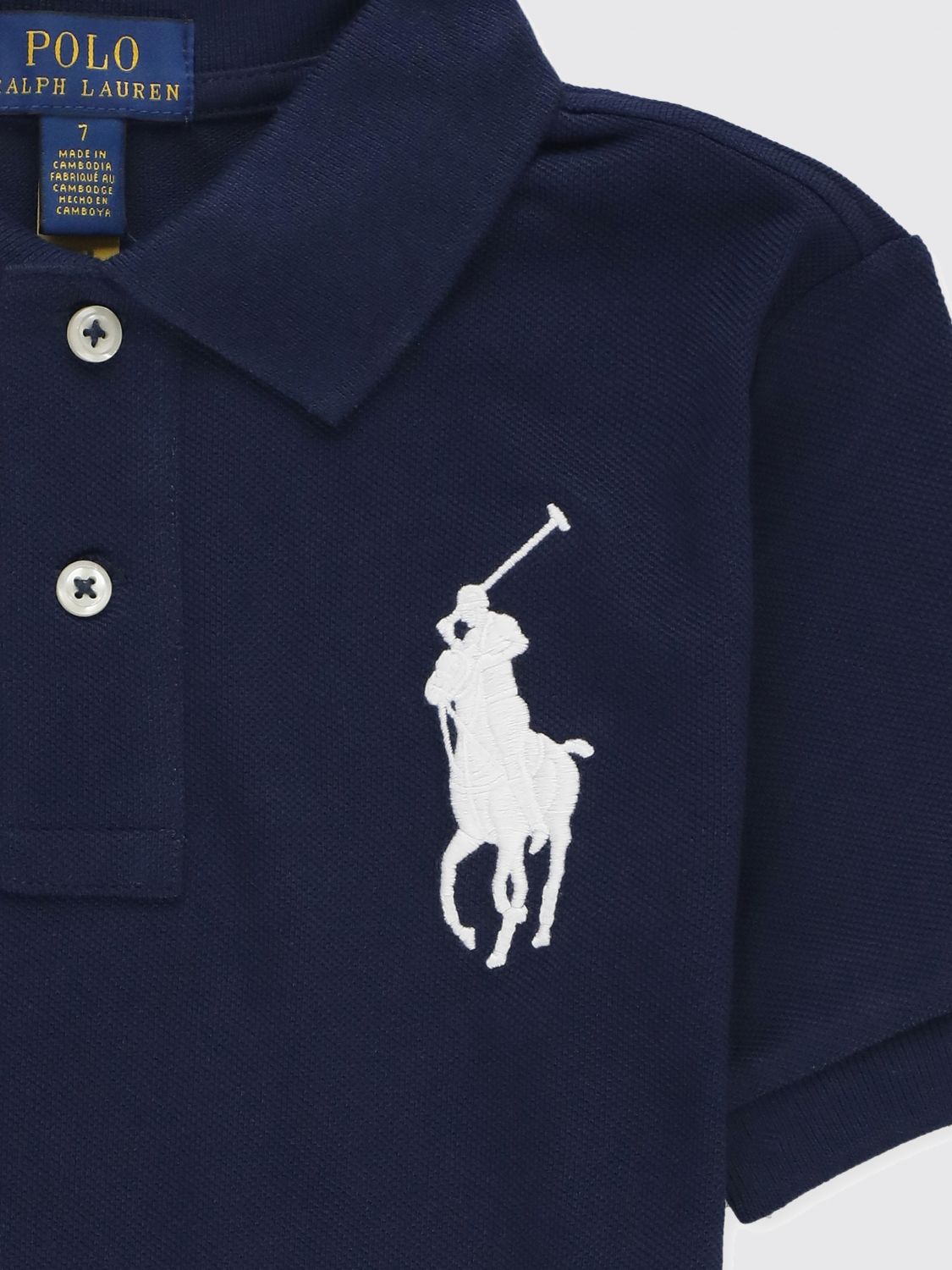 Polo Shirt Kids color Blue