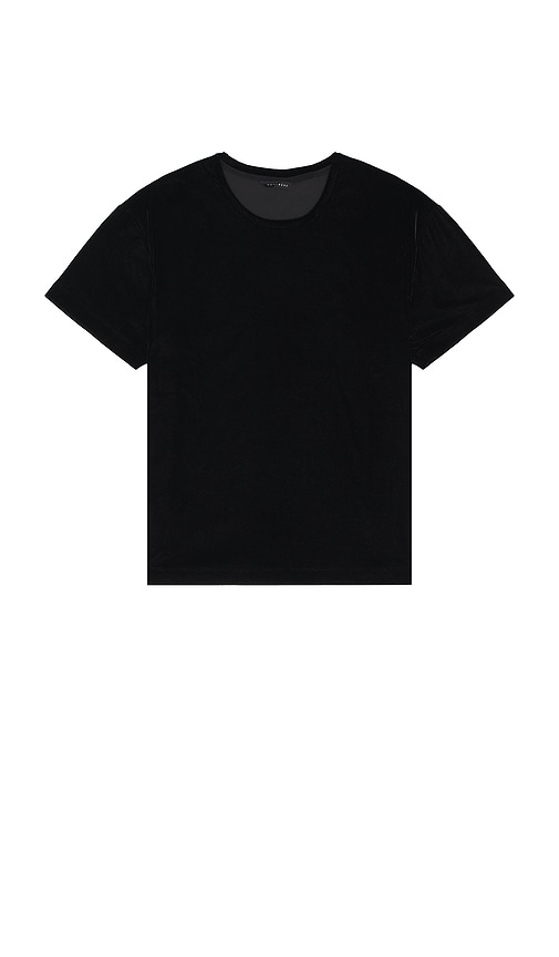 Monfrere Dann Relaxed T-Shirt in Black. -  XL/1X also in L