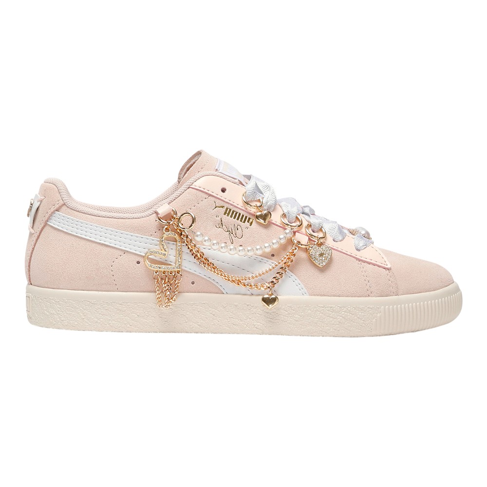Clyde Charm Lace Up Sneakers