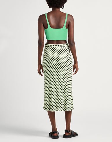 Woman Top Green Size 6 Cotton, Elastane