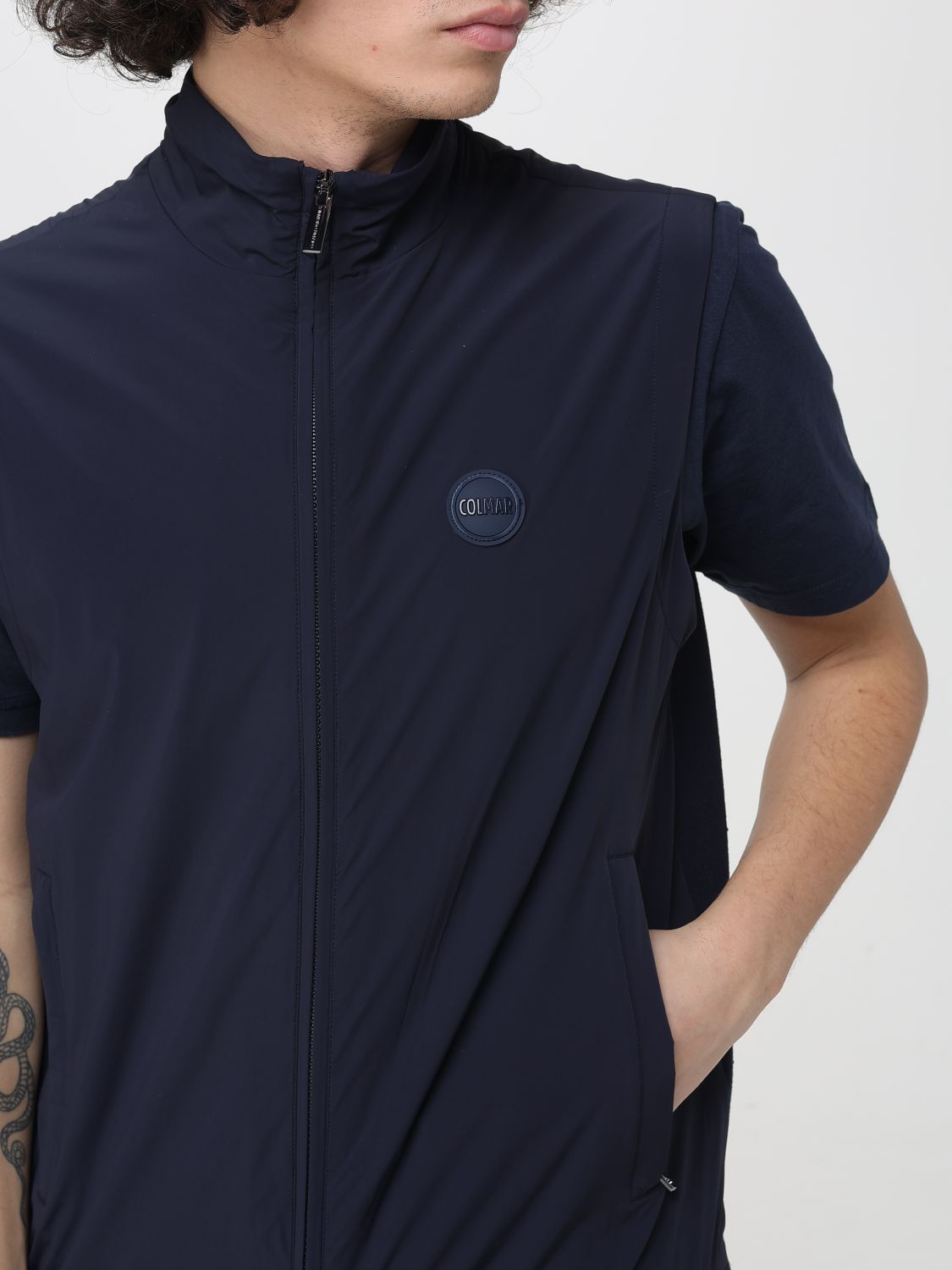 Jacket Men color Blue