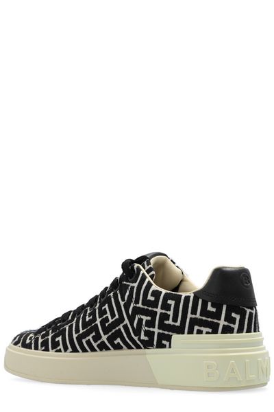Balmain B-Court Monogram Sneakers