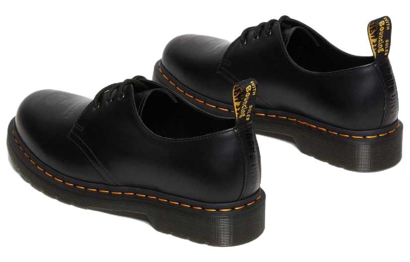 X AAPE 1461 Smooth Leather Oxford Shoes 'Black'