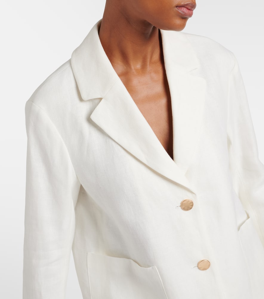 Carlotta linen blazer