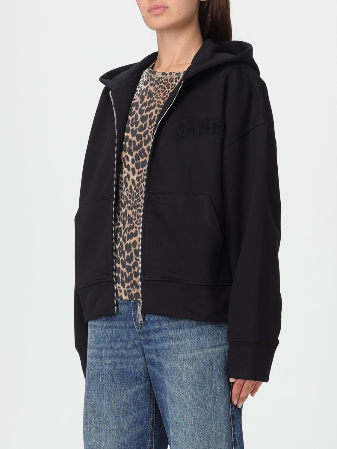 Sweatshirt Woman color Black