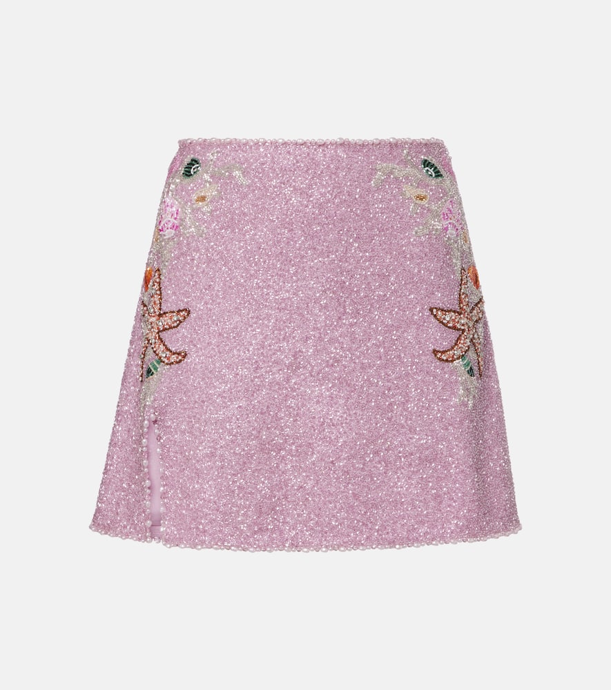 Marina embellished miniskirt