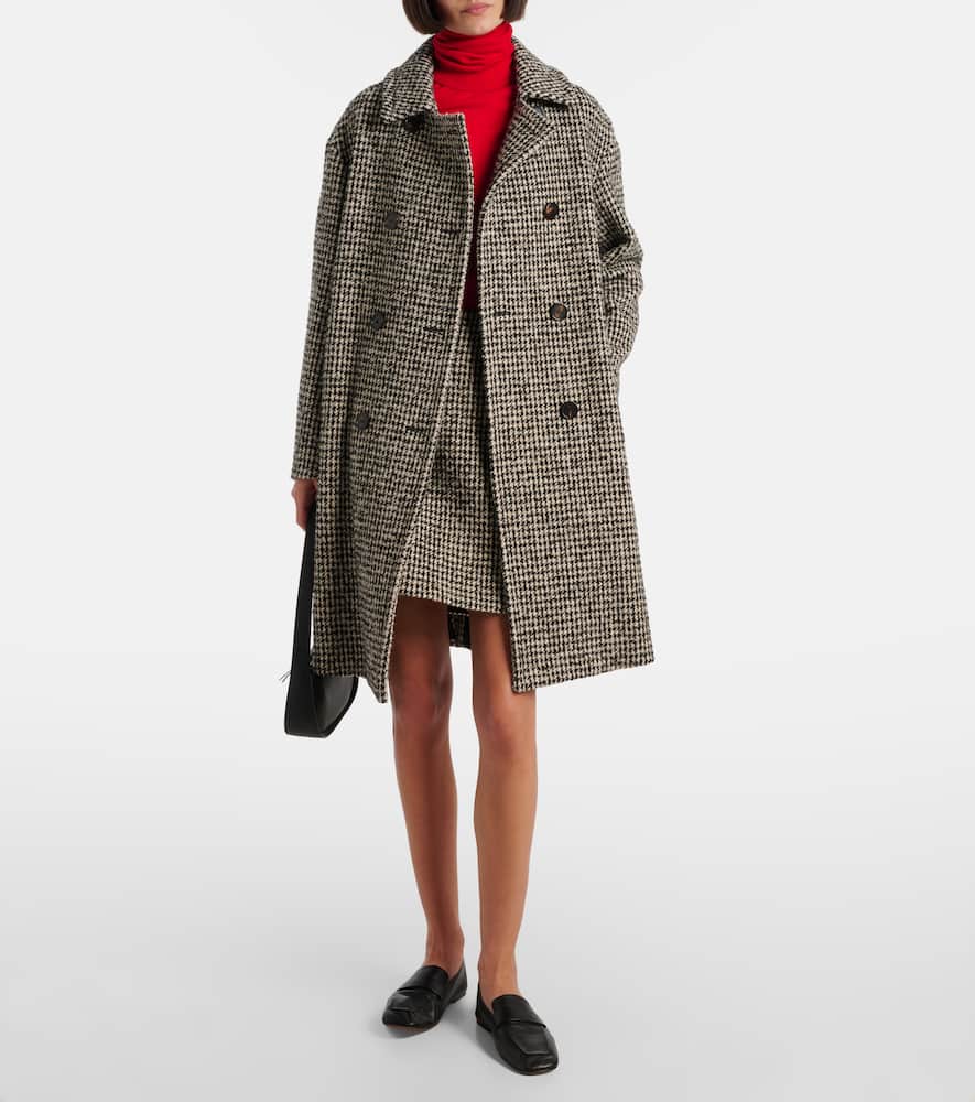 Houndstooth miniskirt