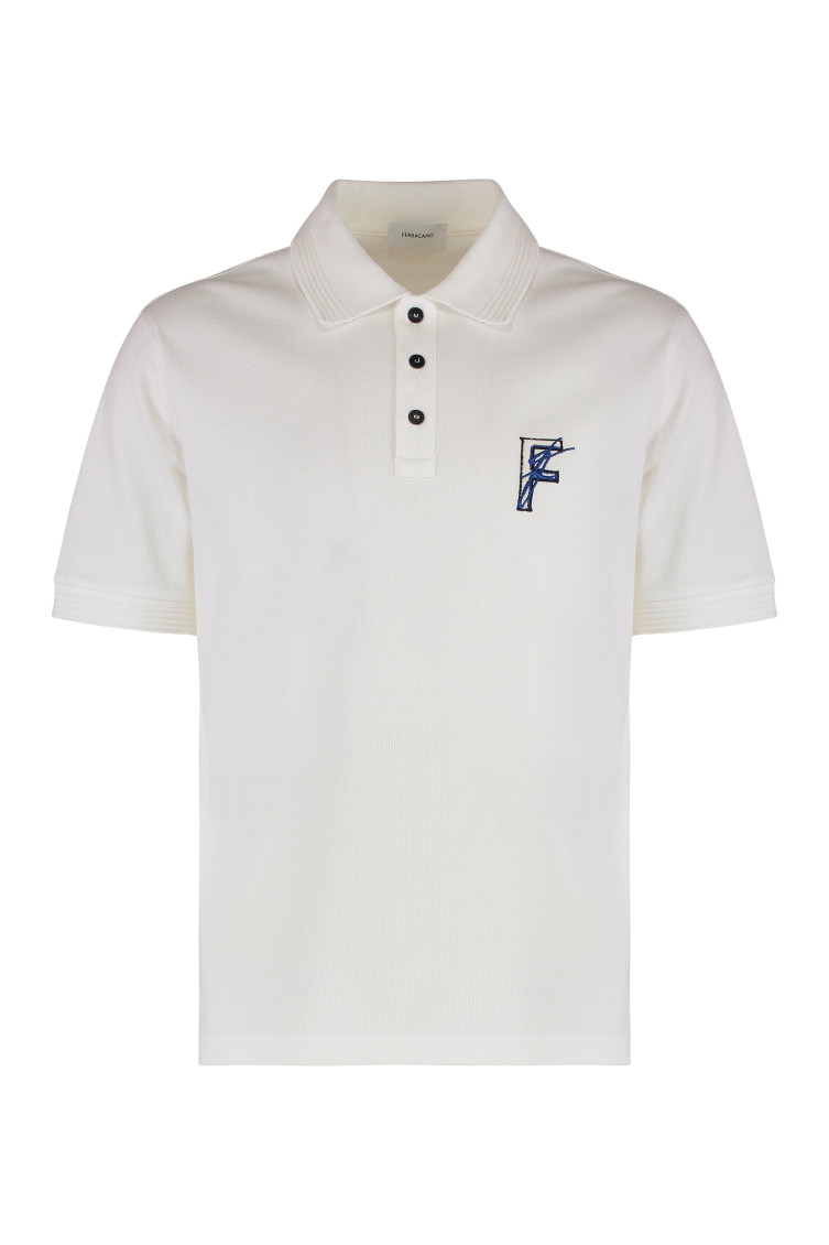 Cotton-piqué Polo Shirt