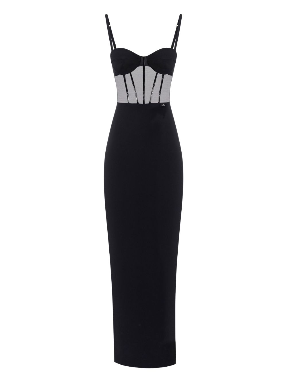 Strapless corset dress - Black
