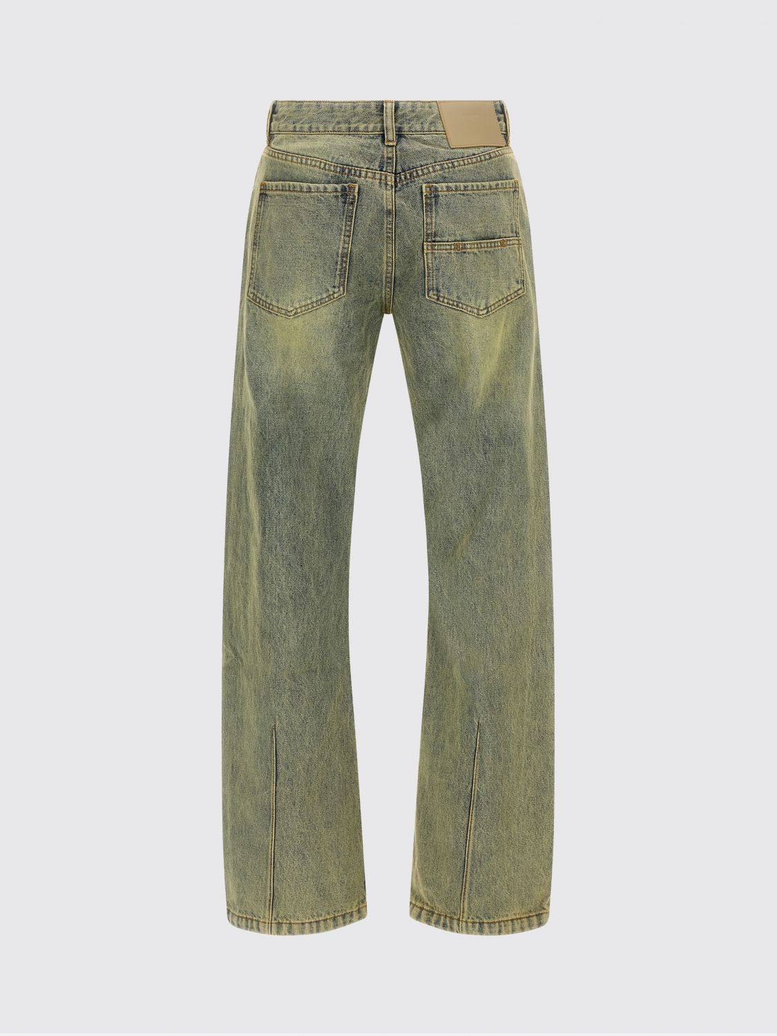 Jeans Men color Yellow