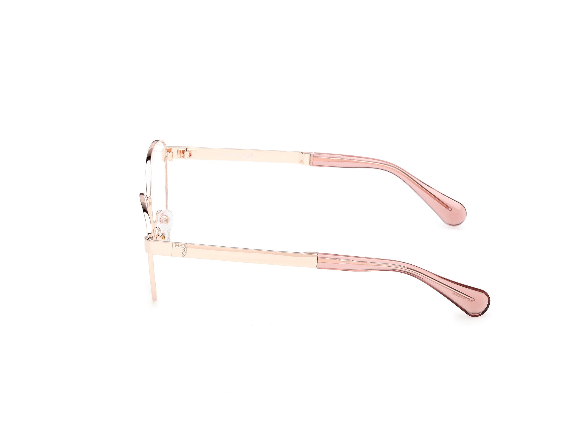MAX&Co Mujer MAX&Co MO5195 033 Monturas ópticas Metal Oro Cat Eye Norma