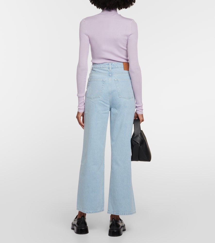 Josine high-rise wide-leg jeans