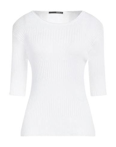 Woman Sweater White Size S Viscose, Polyester