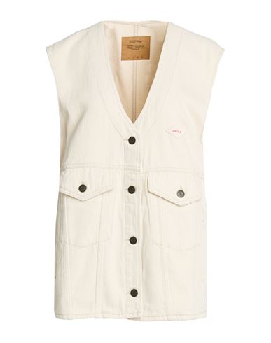 Woman Denim outerwear Beige Size XS/S Cotton