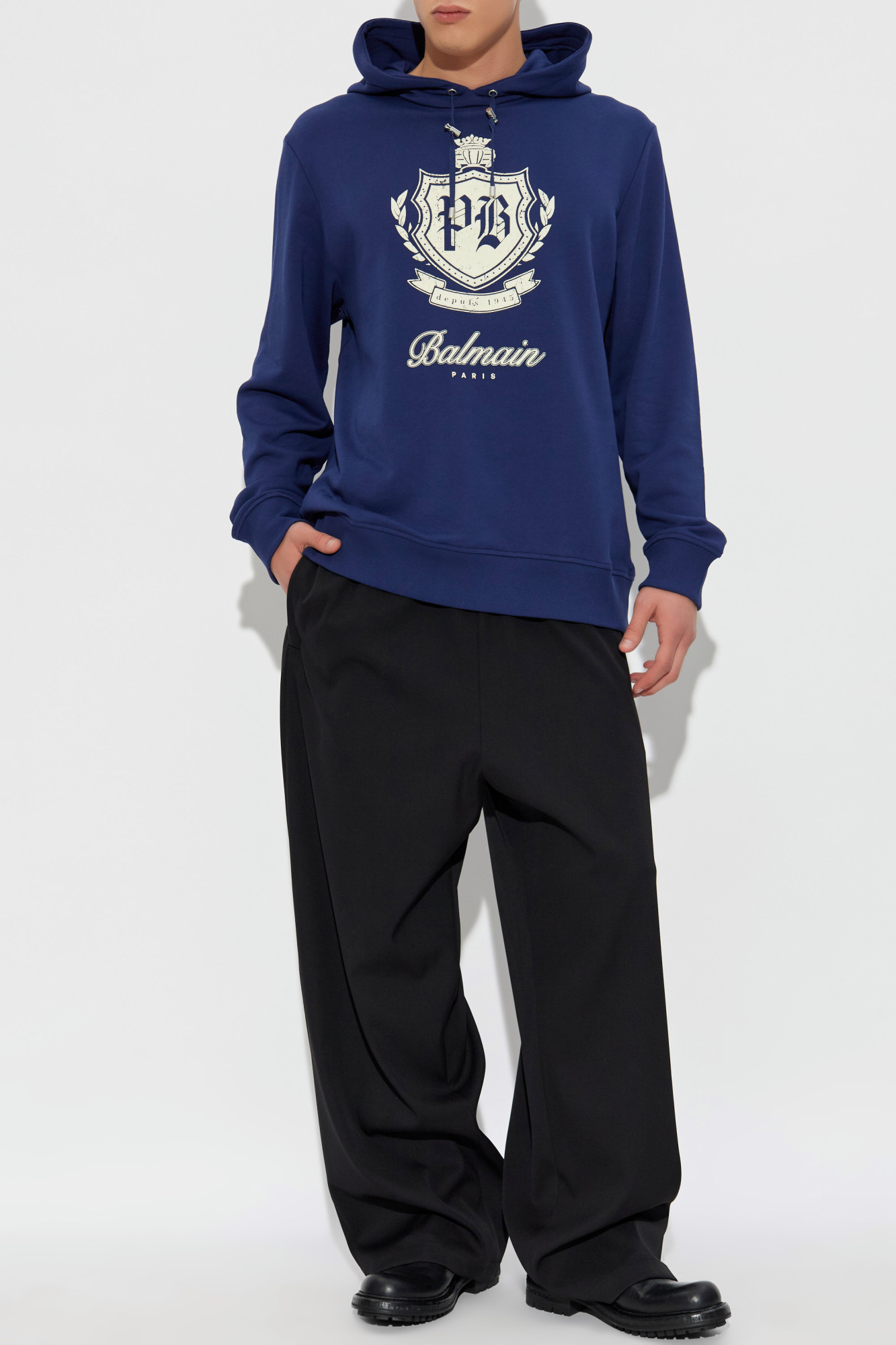 Hoodie, Men's, Navy Blue
