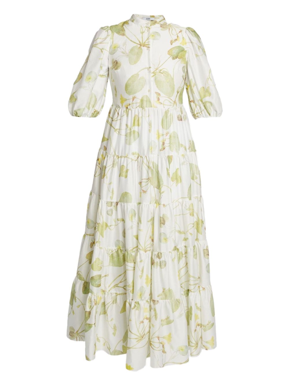ERDEM short-sleeve midi dress - White