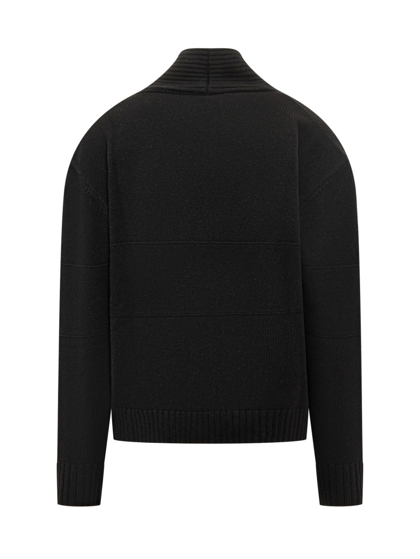 Black Shawl Neck Cardigans