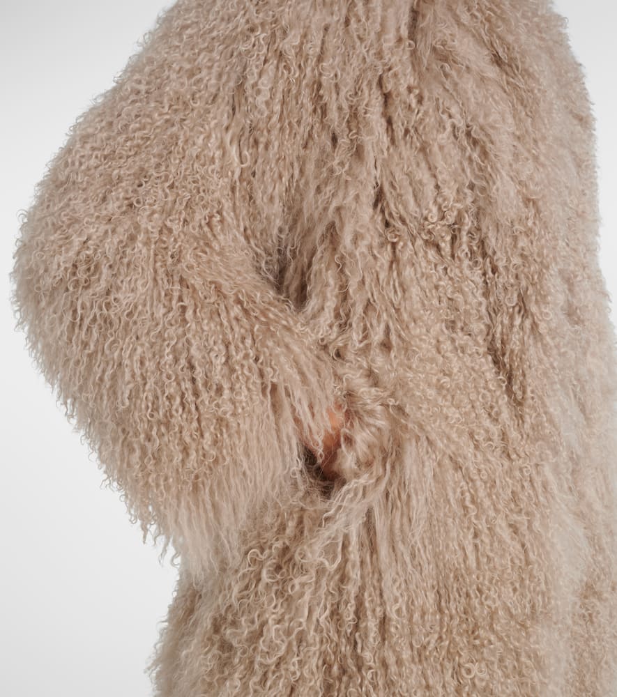 Shearling coat