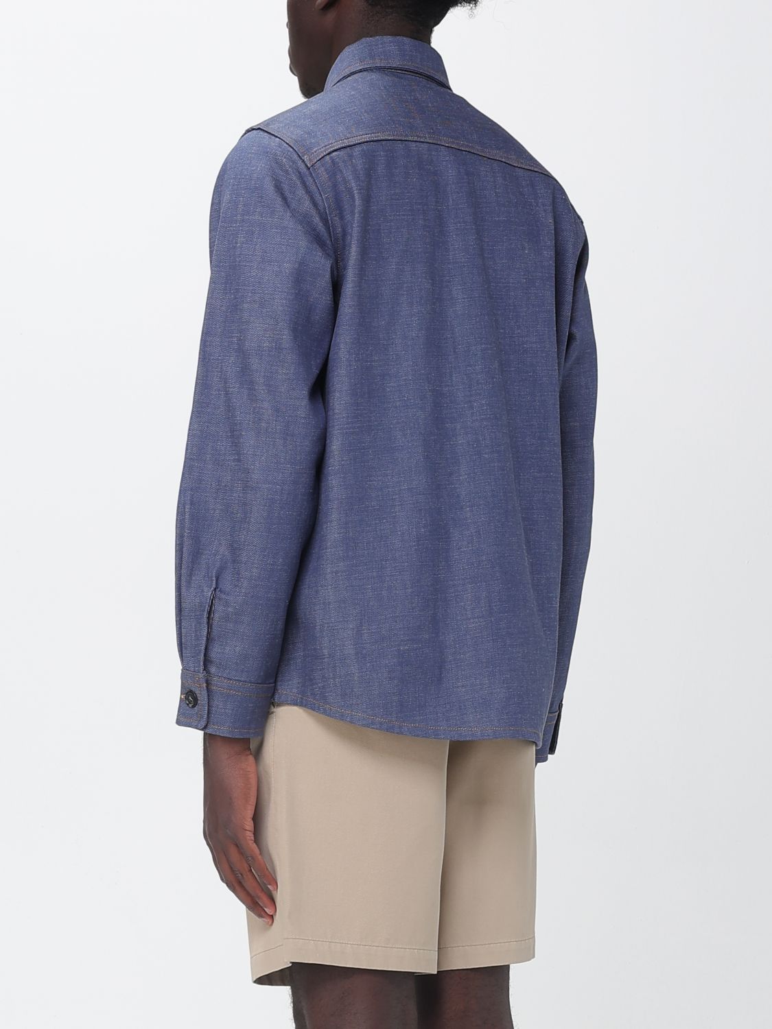 A. P.C. Jacket Men color Blue
