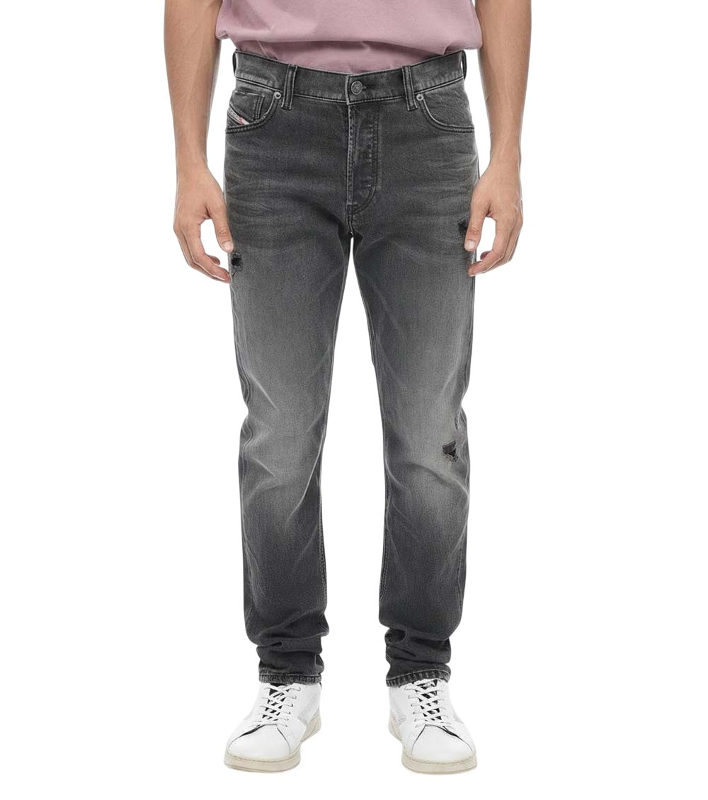 Black Mid Rise Jeans