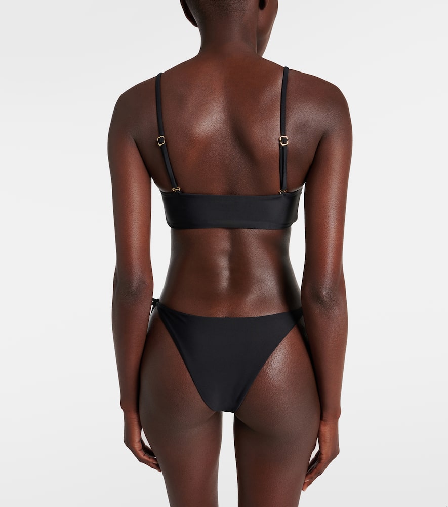 Calla ruched bikini top