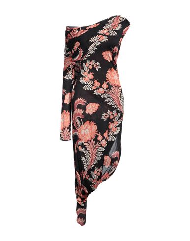 Woman Midi dress Black Size 2 Viscose
