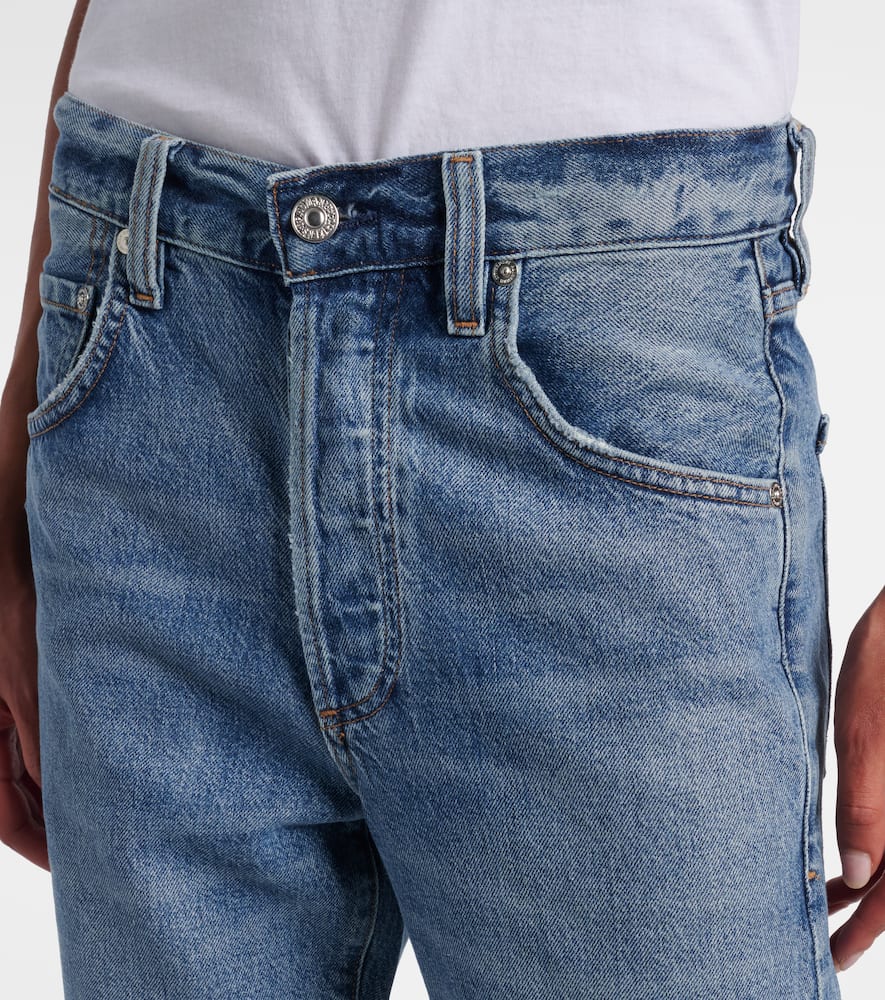 Baretta high-rise straight jeans