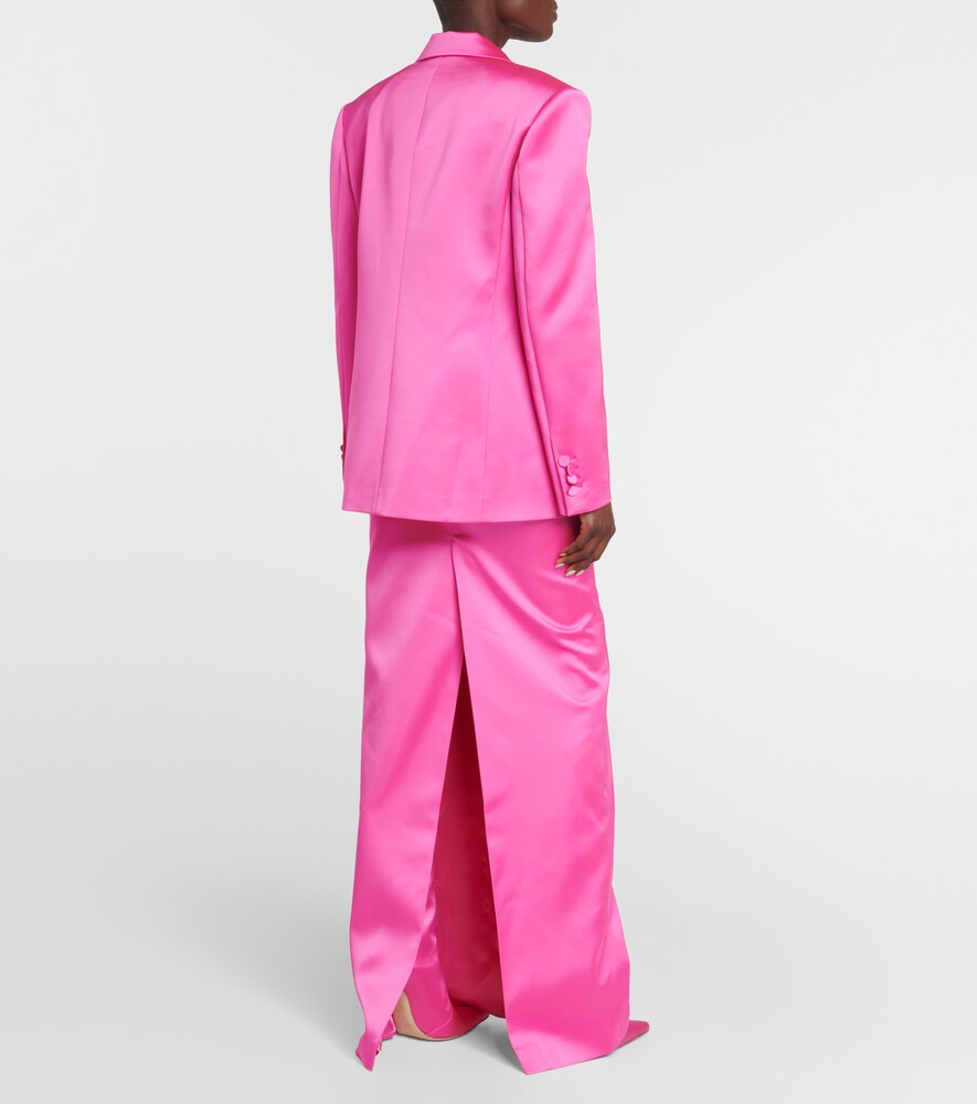 Satin blazer