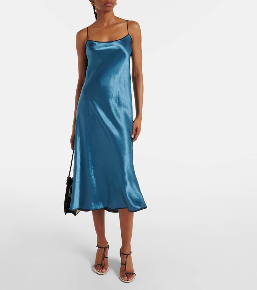 Vince Satin slip dress