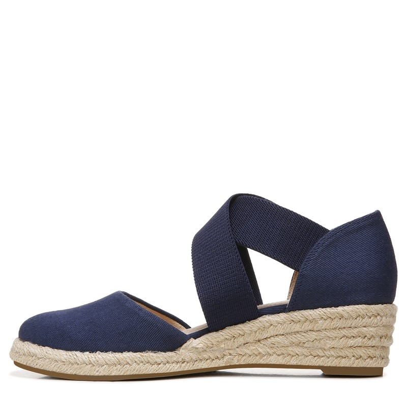 Women's Keaton Espadrille Wedge Sandals (Navy Canvas)