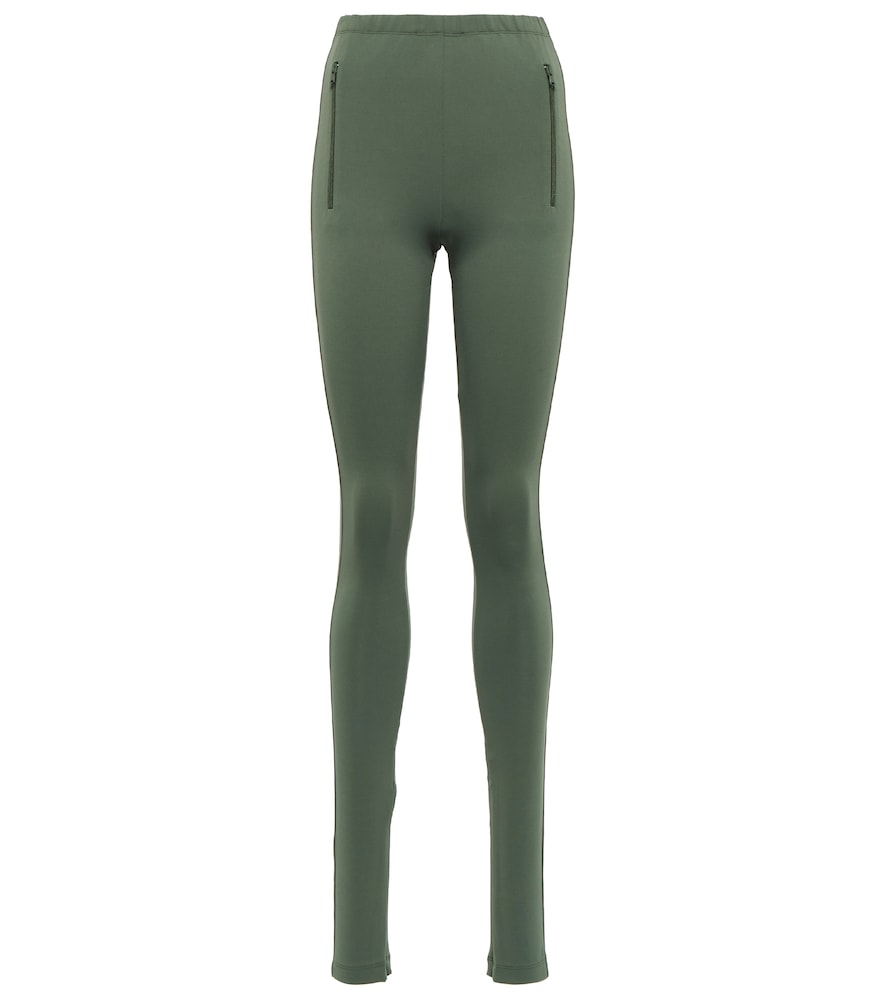 Side Split high-rise leggings