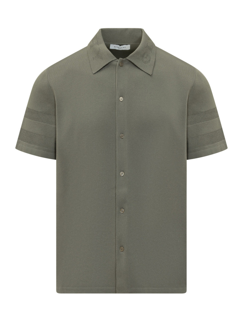 Green Regular Solid Shirt