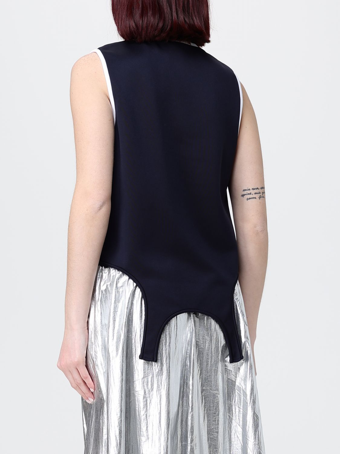 Top Woman color Blue
