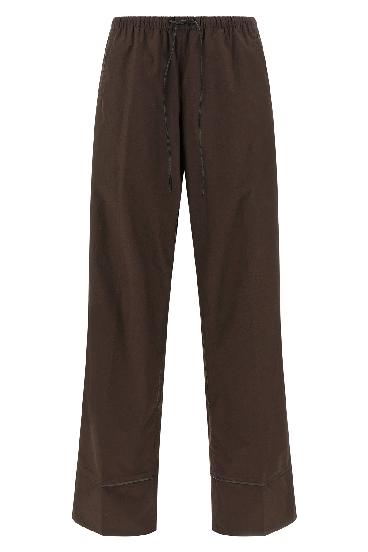 Leather Insert Pants