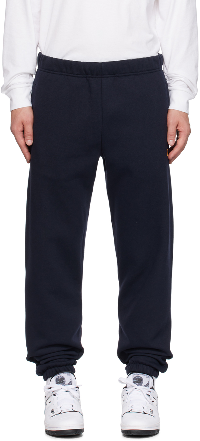 Carhartt Work In Progress Navy Chase Sweatpants