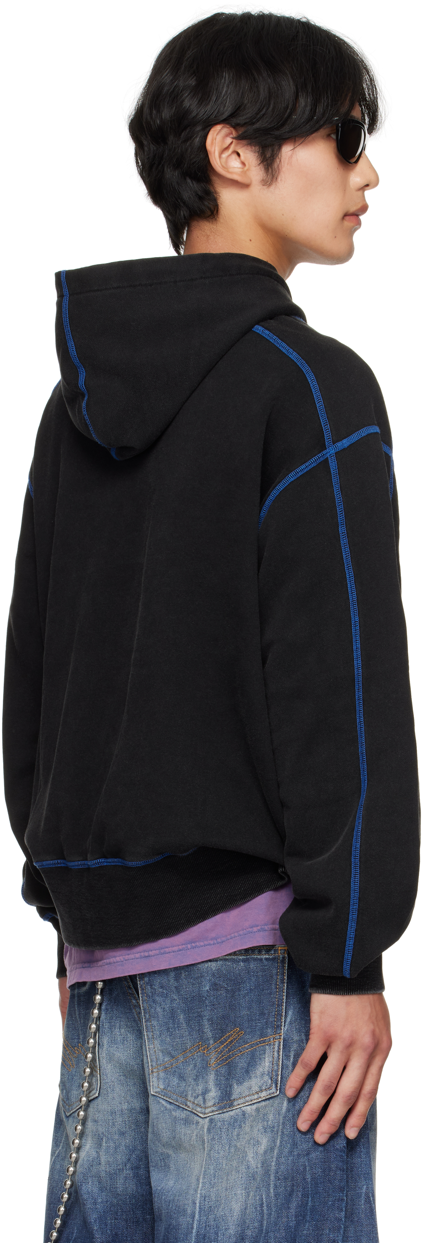 Black Circle Logo Sweat Hoodie
