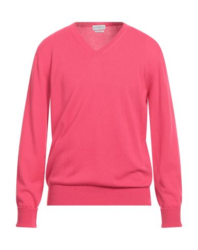 Man Sweater Fuchsia Size 44 Cashmere