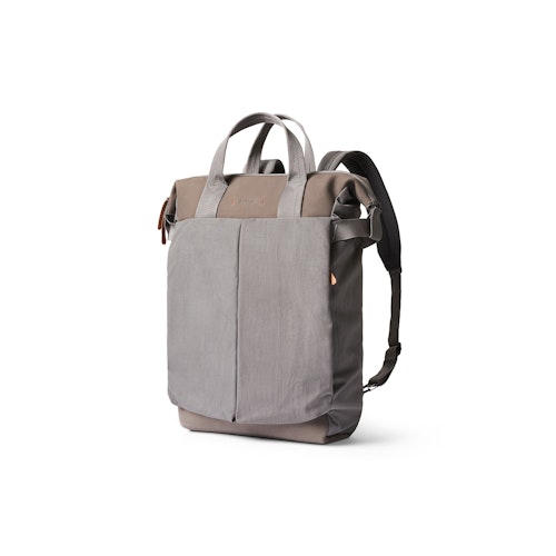 Tokyo Totepack - Premium Edition Leather Laptop Backpack Storm Gray