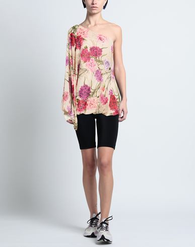 Woman Top Beige Size 12 Polyester