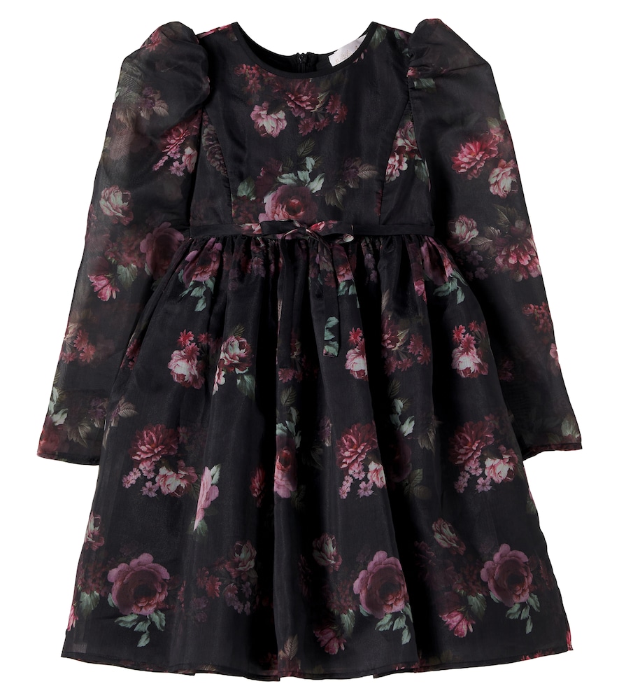 Floral organza dress