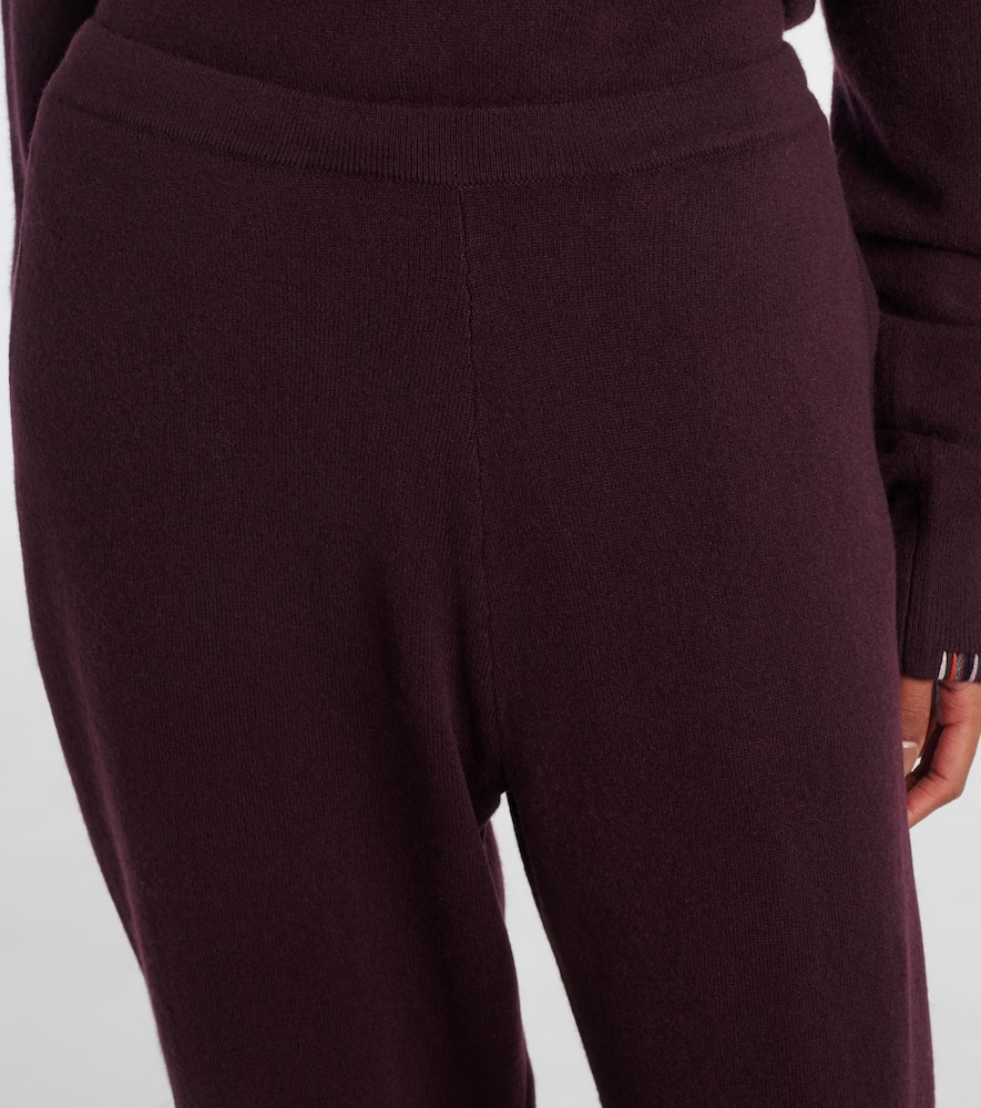 Rush cashmere-blend straight pants