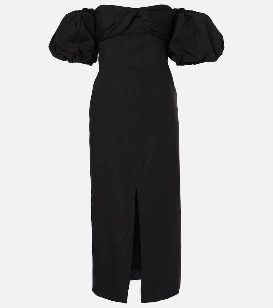 Darlena off-shoulder midi dress
