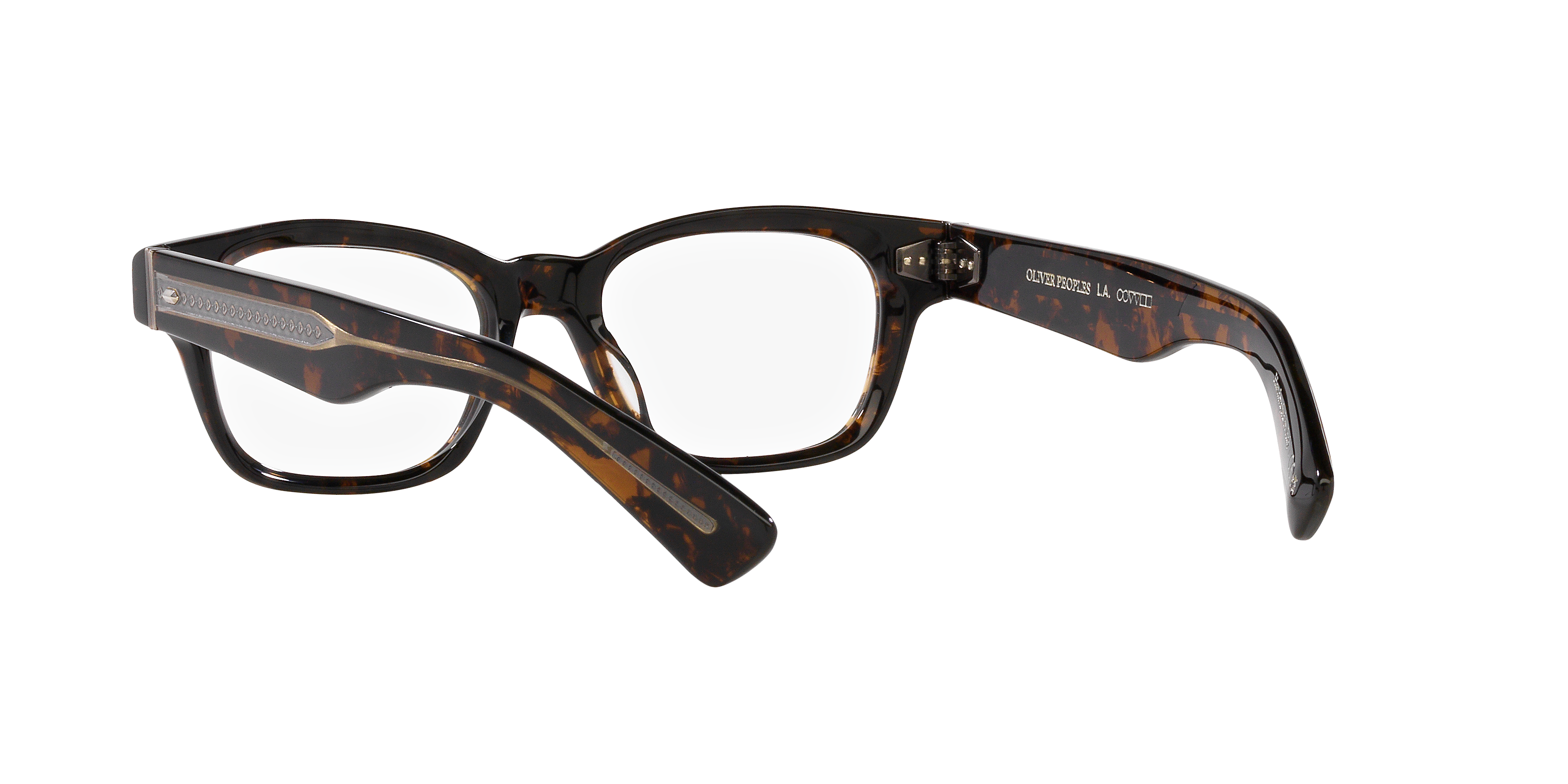 Oliver Peoples Unisex Oliver Peoples OV5507U LATIMORE 1747 Optical frames Acetate Turtle Transparent Pillow Norma