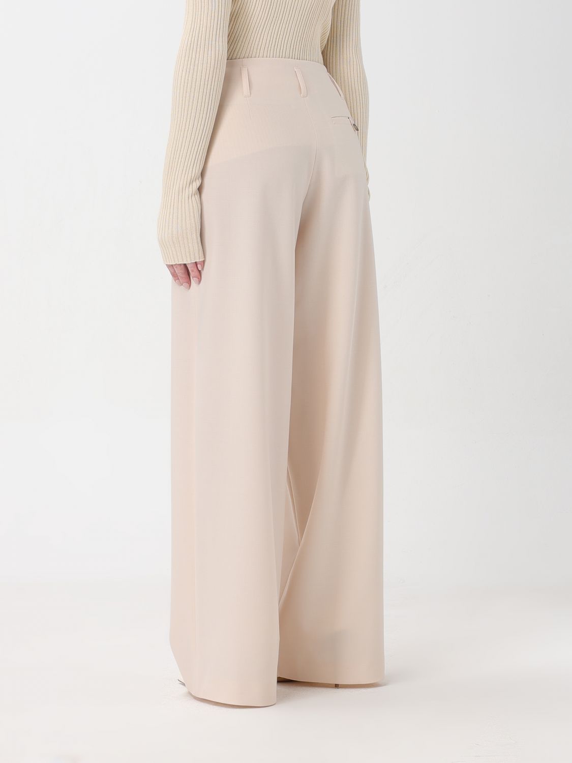 Pants Woman color Ivory