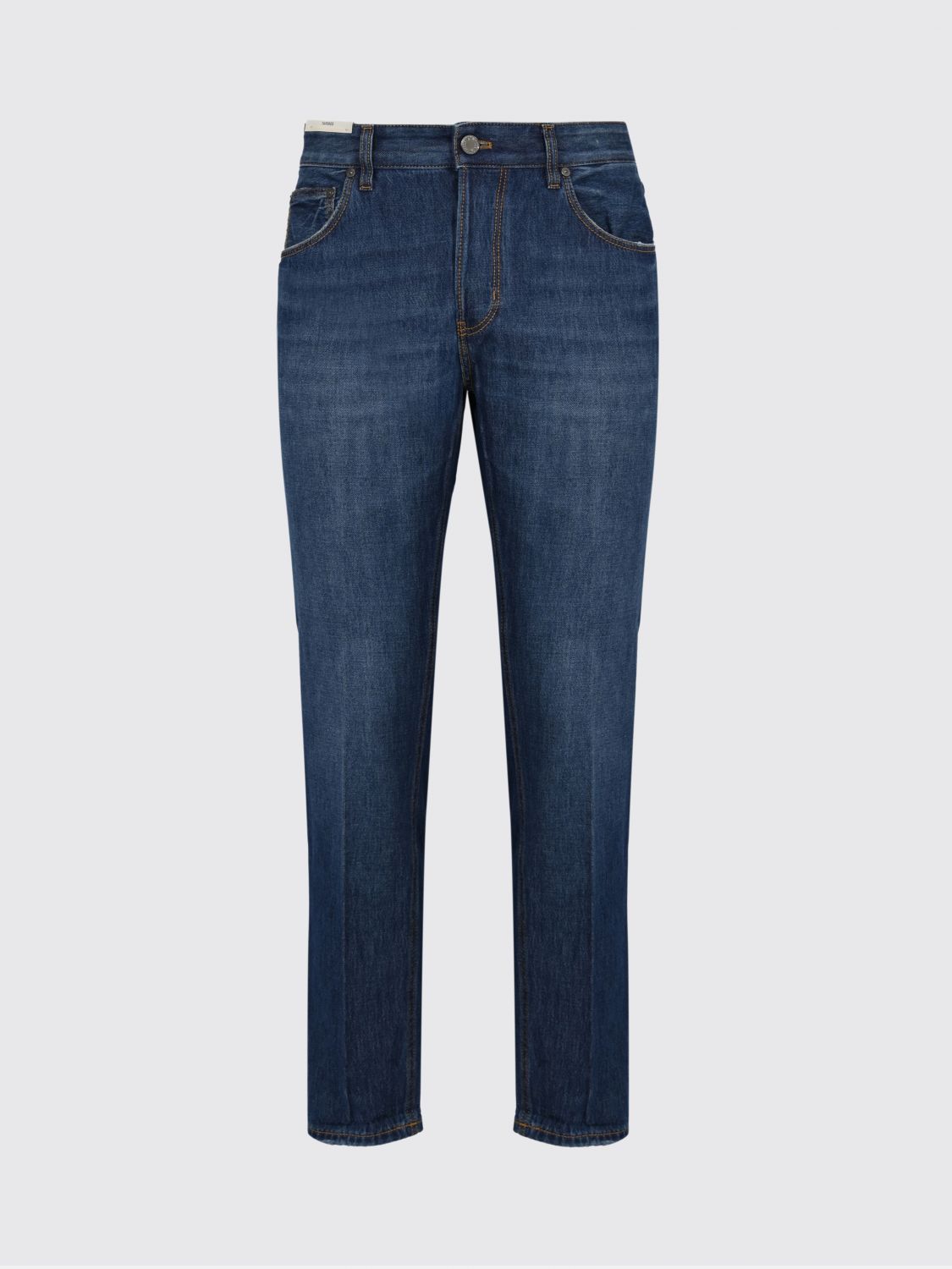 Pants Men color Denim