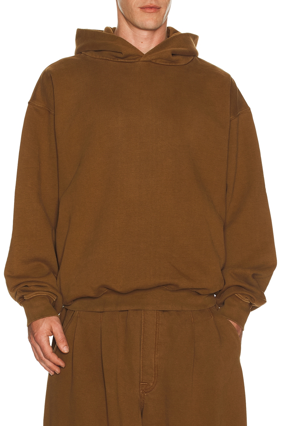 Art Community Staple Hoodie in Brown. - S also in XL/1X, XXL/2X